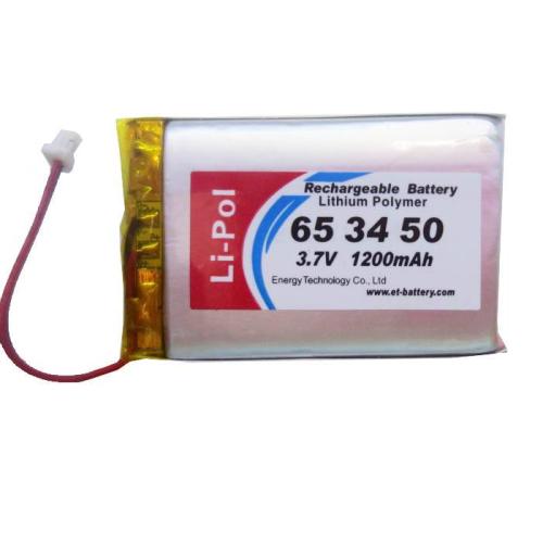 аккумулятор промышленный ET LP653450 1200mAh