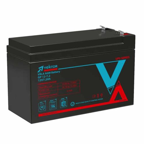 Аккумулятор свинцово-кислотный 12V(7А/ч) Avanbatt AV 12-07 (Vektor GP 12-7)