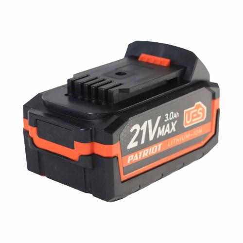 Батарея аккумуляторная PATRIOT PB BR 21V(Max) Li-ion 3,0Ah UES тонкая зарядка(5,5мм)