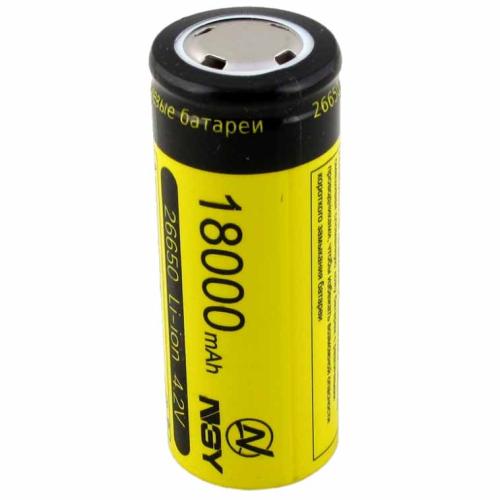 Аккумулятор для фонаря 26650 18000mA NGY 78,4gr
