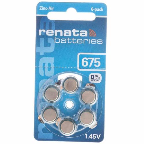 Батарейка ZA675-6BL RENATA