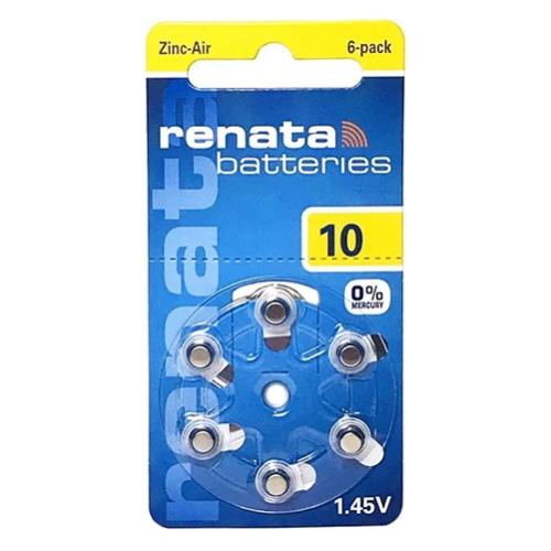 Батарейка ZA10-6BL RENATA
