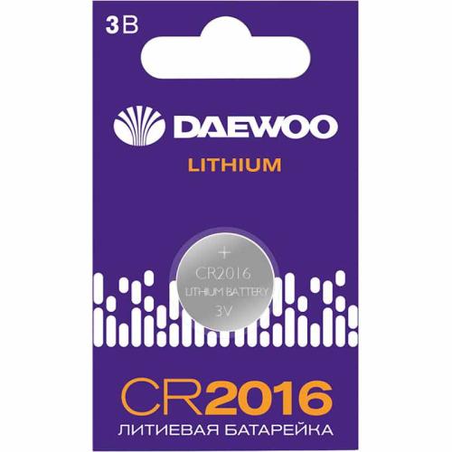 Батарейка CR2016 DAEWOO