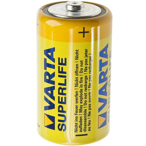 Батарейка R20 VARTA Superlife