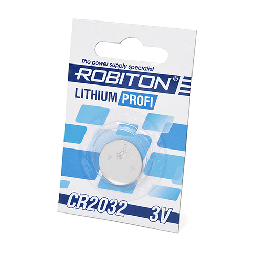Батарейка CR2032 ROBITON бл.-1шт