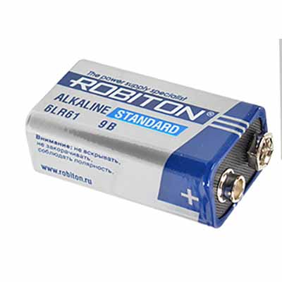 Батарейка крона alk 6LR61 9V ROBITON  (10шт)
