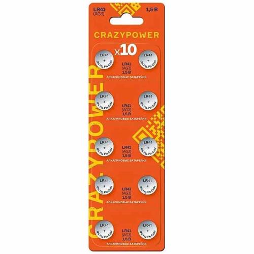 Батарейка G3 (392А, LR41 СЦ-21) CRAZYpower
