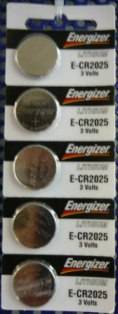 Батарейка CR2025 ENERGIZER