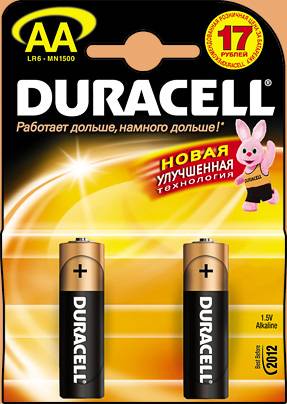 Батарейка LR06 DURACELL 40