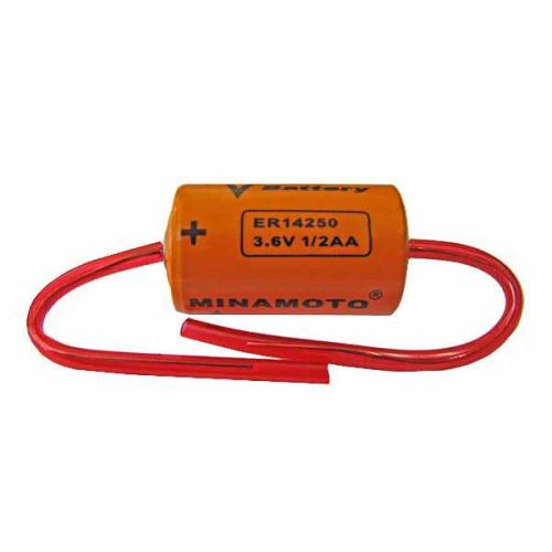 Батарейка ER14250 axial MINAMOTO (1/2 AA,3,6V Lithium,с выводами)