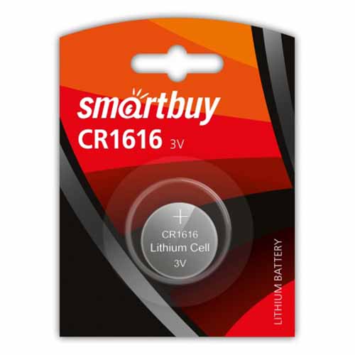 Батарейка CR1616 Smartbuy