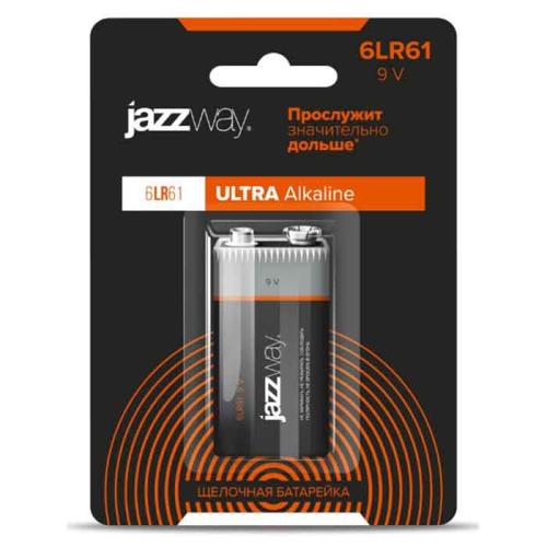 Батарейка крона 6LR61 9V JAZZway ULTRA Alkaline