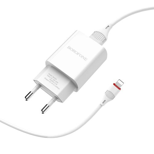 СЗУ 1USB (б/шн) 5V 2.1A Borofone BA20A