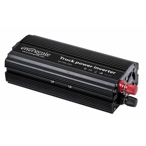 преобразователь напряжения(инвертор) Energenie EG-PWC-022 24B->220B 600Вт USB выход