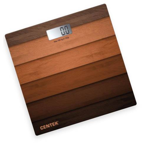 весы CENTEK CT-2420 Wood электронные напольные, до 180кг, LCD 45х28мм