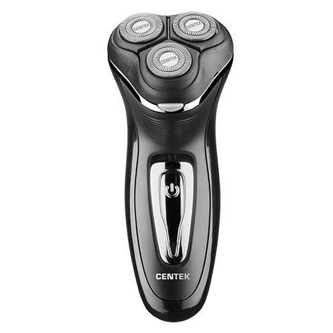 Электробритва CENTEK CT-2166 ротор, 3 плав. головки, акк+сеть, триммер