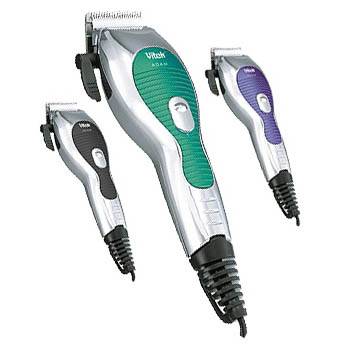 Машинка для стрижки VITEK-1357 8Вт 4 насадки сталь