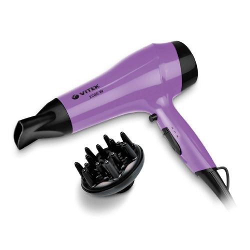 фен VITEK-2536 2200W ионизация, концентратор