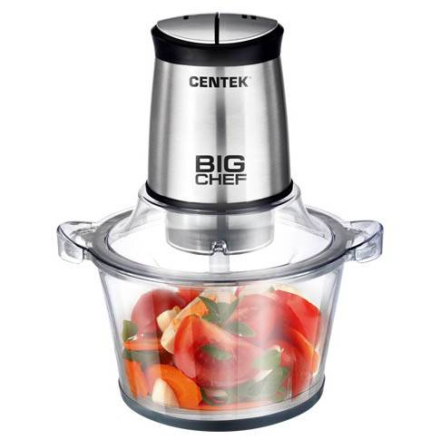 блендер CENTEK CT-1394 600Вт чоппер,чаша 1,5л, 2 скорости,. разборн.ножи