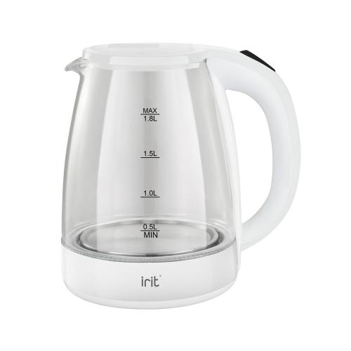чайник IRIT IR 1910(1.8л) 1500W термостойкое стекло