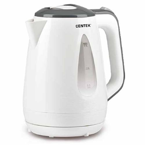 чайник CENTEK CT-0048 (1,8л) 2200Вт текстурированная отделка,белый(White)