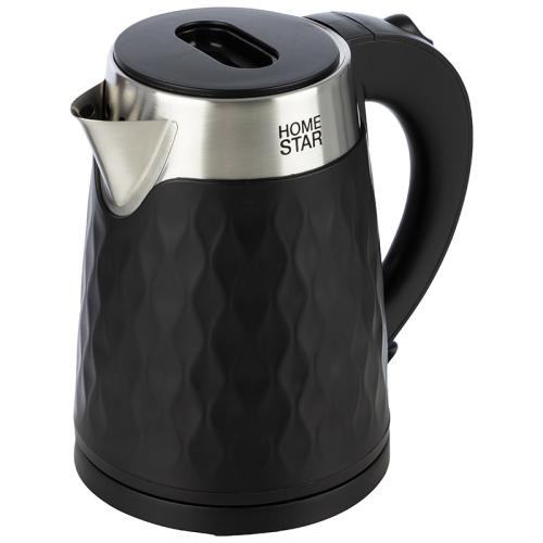 Чайник HOMESTAR HS-1021 1,7л 1500Вт двухслойный корпус черный 102759