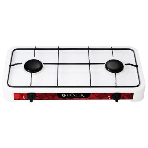 Плита газовая CENTEK CT-1521 2 конфорки, сменные форсунки