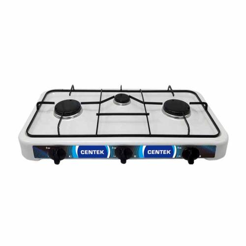 Плита газовая CENTEK CT-1522 3 конфорки, баллон/магистраль