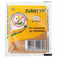 Удобрение ЗАС Линтур ВДГ от сорняков на газоне 1,8г