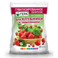 Удобрение ГЕРА для клубники и земляники гуматизированное 0,5кг