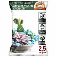 грунт для суккулентов 2,5л Царица цветов