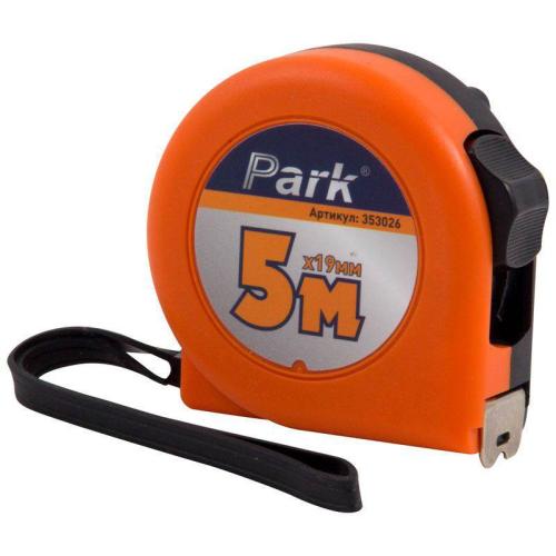 рулетка Park с фиксатором 5мx19мм ТМ26-5019,пластиковый корпус