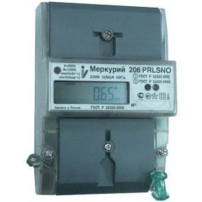 счетчик электроэнергии Меркурий 206 N 230B 5-60A 2 тарифный