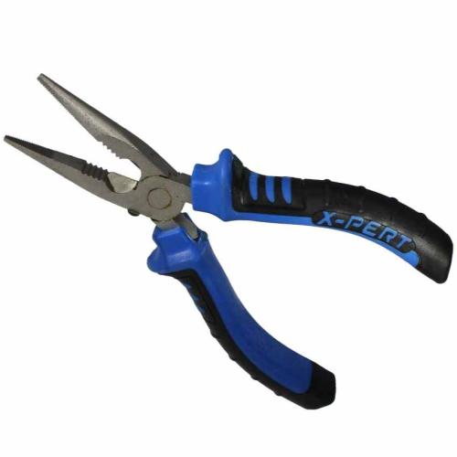Длинногубцы (тонкогубцы) X-PERT, 160мм, прорезин.рукоятка