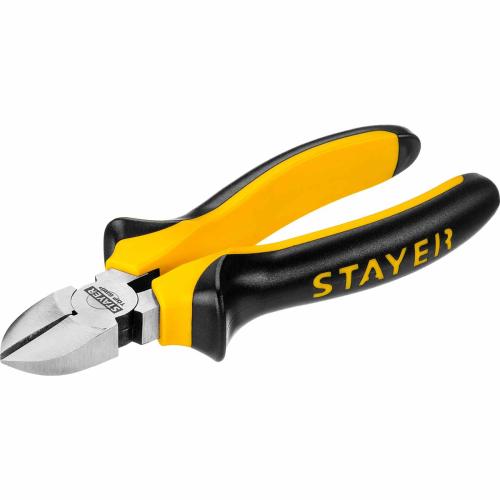 Бокорезы (кусачки) STAYER 160мм двухкомпонентная рукоятка