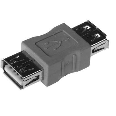 Переходник USB A(F) гнездо -USB A(F) гнездо отг по 5шт.