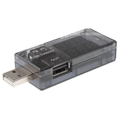 тестер USB KEWEISI KWS-10VA (измеряет напряжение и ток)