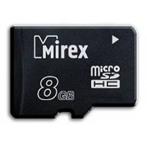 Память SD micro 8Gb MIREX/Luxe Bass класс 2/4