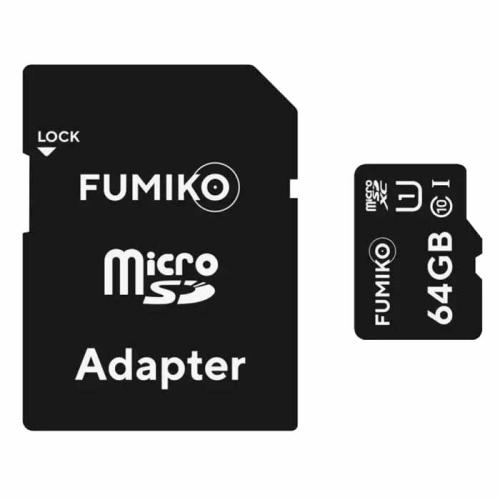 Память SD Micro 64Gb FUMICO (SD adapter)  класс 10