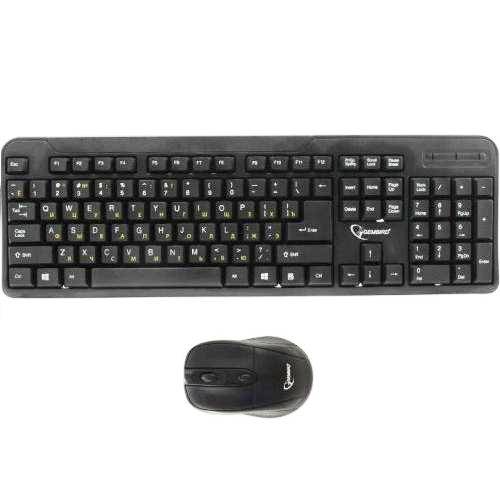 Клавиатура+мышь Gembird KBS-7002 беспров., мини-приемник USB 1600DPI