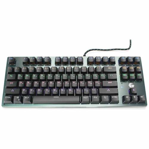 Клавиатура Gembird KB-G540L, Rainbow, метал.корпус 1,8м