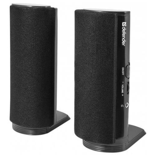 колонки активные компьютерные DEFENDER SPK 210 2х2W USB 2.0 220