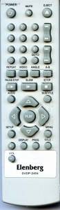 Пульт дистанционного управления ELENBERG DVDP-2404 DVD(IC)