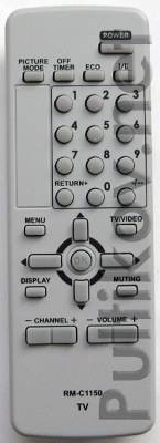 Пульт дистанционного управления JVC RM-C1150