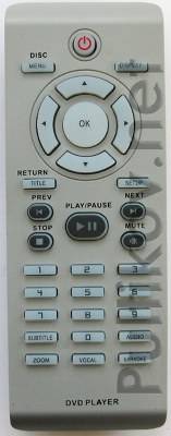 Пульт дистанционного управления PHILIPS RC-2011 DVD+караоке