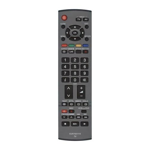 Пульт дистанционного управления PANASONIC EUR7651110 TV-LCD, VCR, DVD