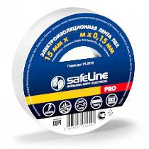 изолента Safeline 15мм х 10м белая 9358