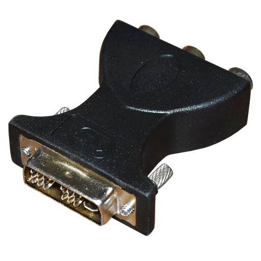 Переходник DVI штекер - AЗ(3) гнездо REXANT 17-6814